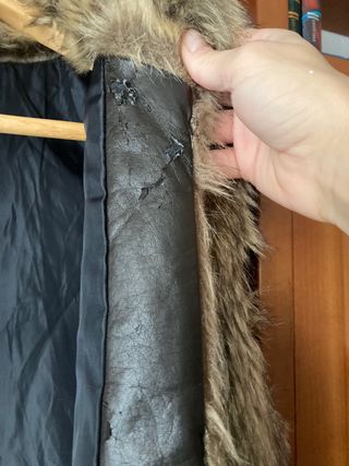 Chaleco de pelo sin mangas