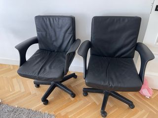 due poltrone da ufficio 