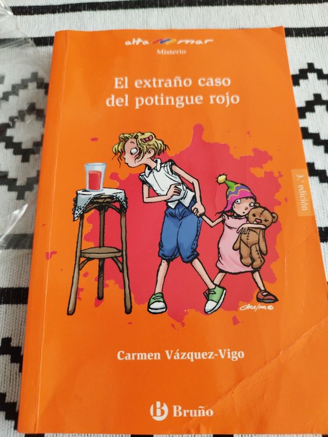 Libro El extraño caso del potingue rojo
