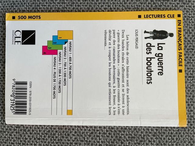 Libro: La guerre des boutons