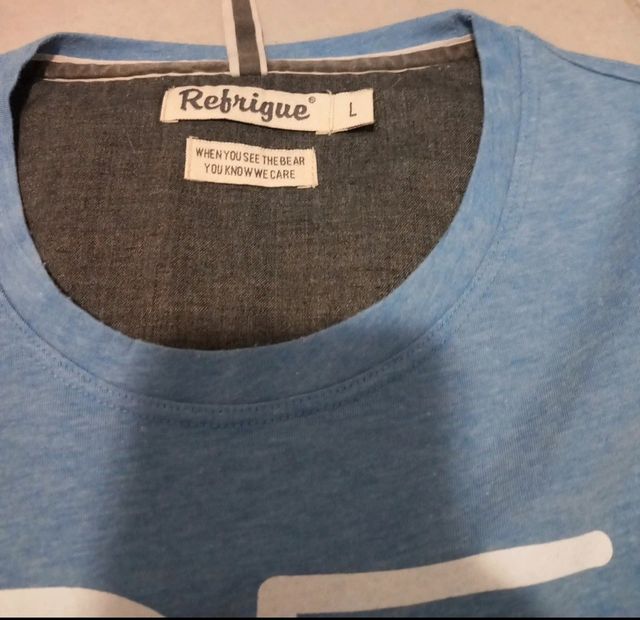 T-SHIRT REFRIGUE AZZURRA MISURA L