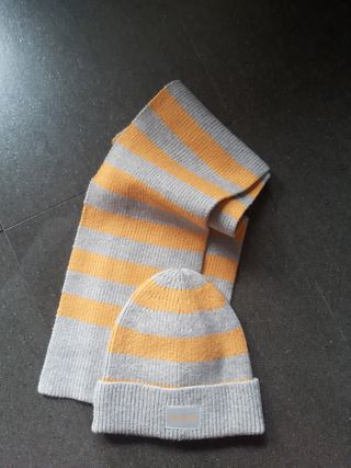 Conjunto gorro y guantes