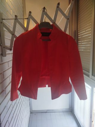 Chaqueta de Zara roja
