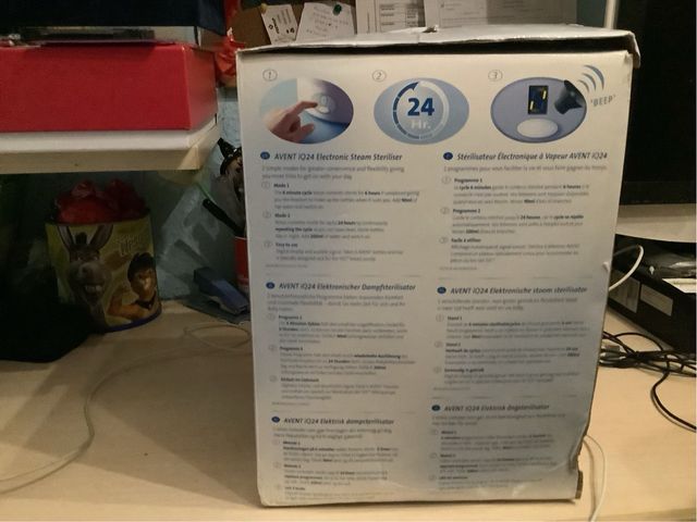 Esterilizador biberones y otras cosas