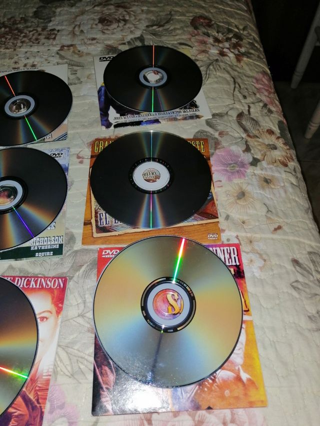6 DVD CLASICOS OESTE EN CARTÓN