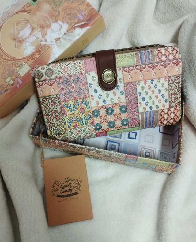 Cartera estampada