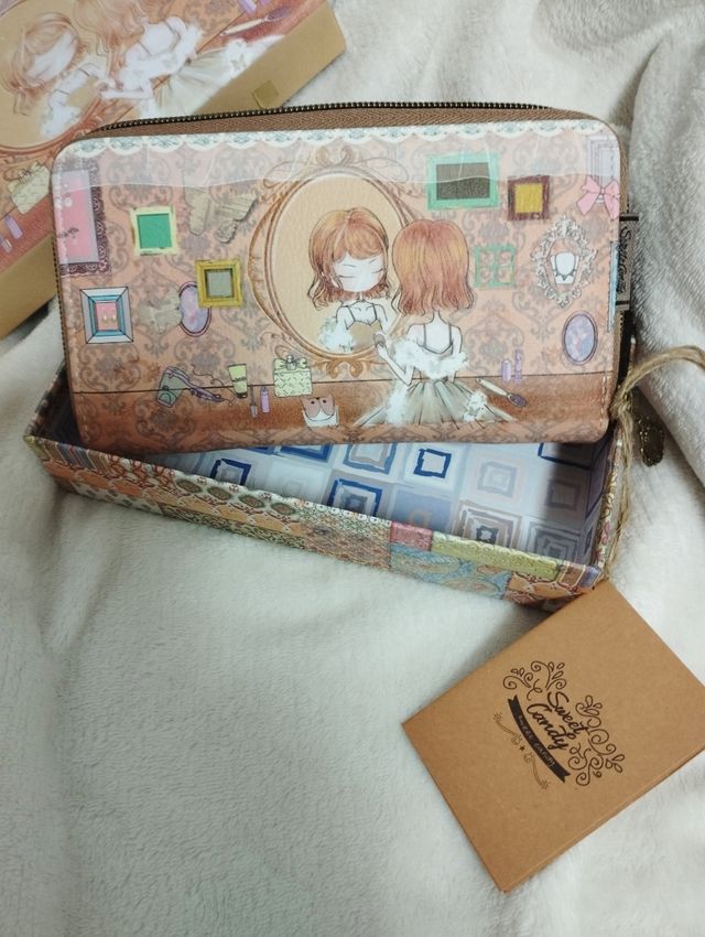 Cartera estampada