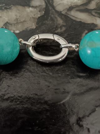 Collar de turquesas naturales 