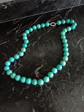Collar de turquesas naturales 