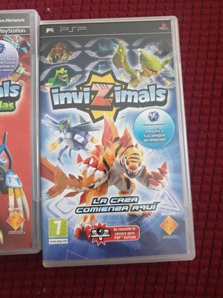 Juegos psp invizimals