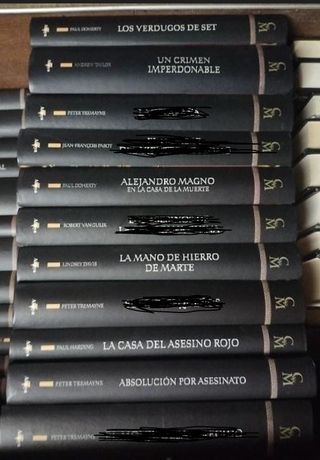 NOVELA HISTORICA DE CRIMEN Y MISTERIO 39 TOMOS