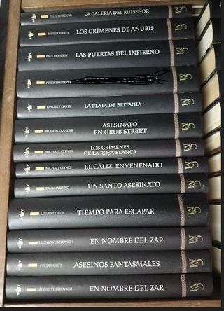 NOVELA HISTORICA DE CRIMEN Y MISTERIO 39 TOMOS