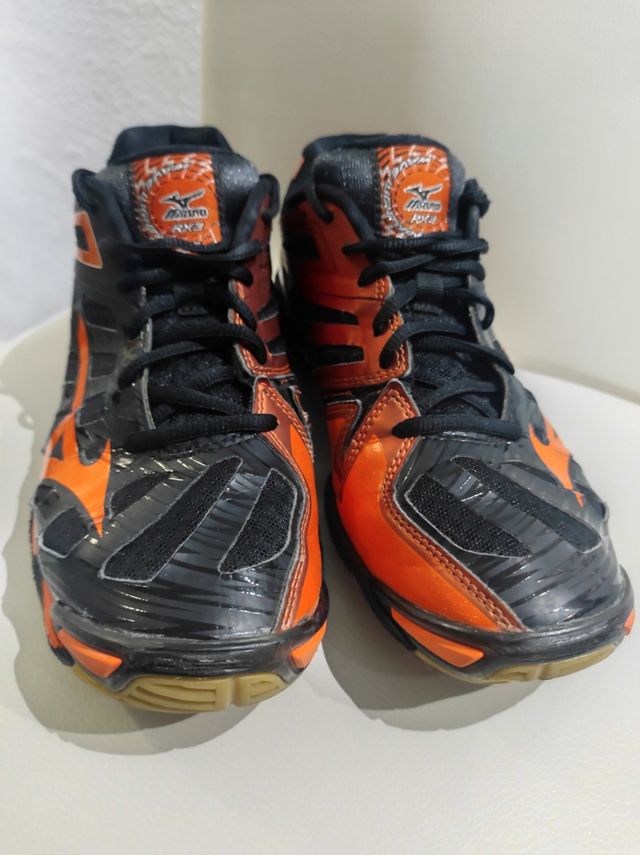 Zapatillas 39 Mizuno wave lightning RX3 🟤🌑