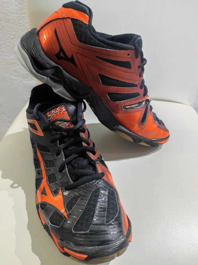 Zapatillas 39 Mizuno wave lightning RX3 🟤🌑