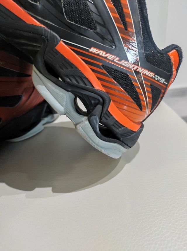 Zapatillas 39 Mizuno wave lightning RX3 🟤🌑