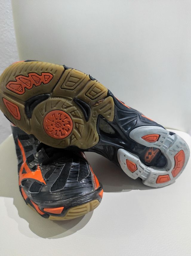 Zapatillas 39 Mizuno wave lightning RX3 🟤🌑