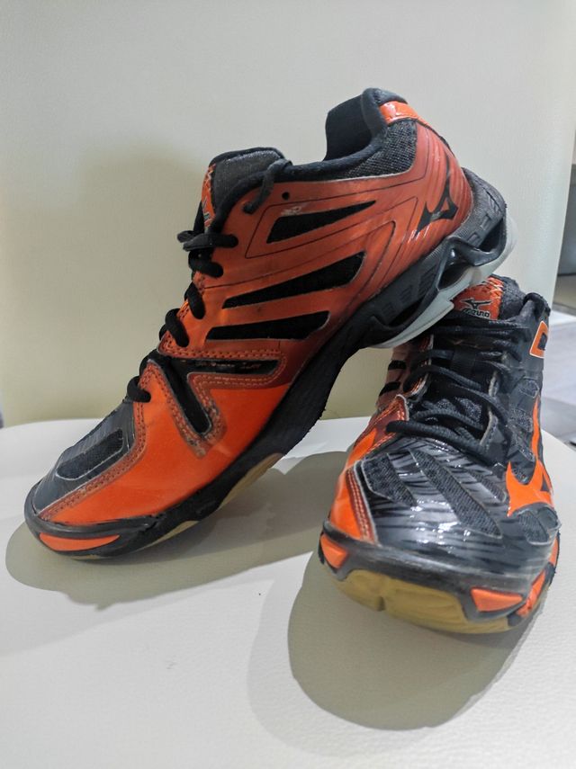 Zapatillas 39 Mizuno wave lightning RX3 🟤🌑