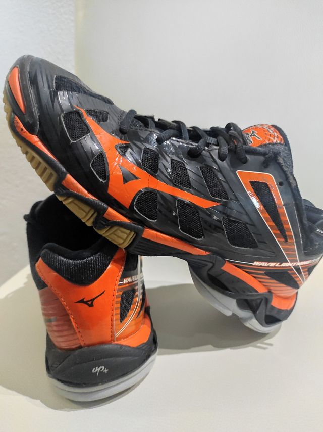 Zapatillas 39 Mizuno wave lightning RX3 🟤🌑
