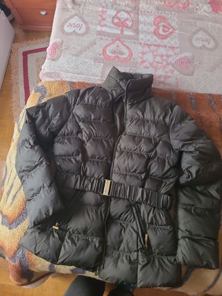 Cazadora , plumas , invierno mujer