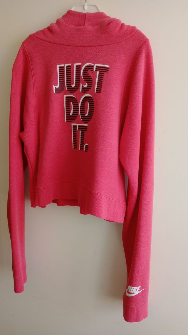 Sudadera corta de niña