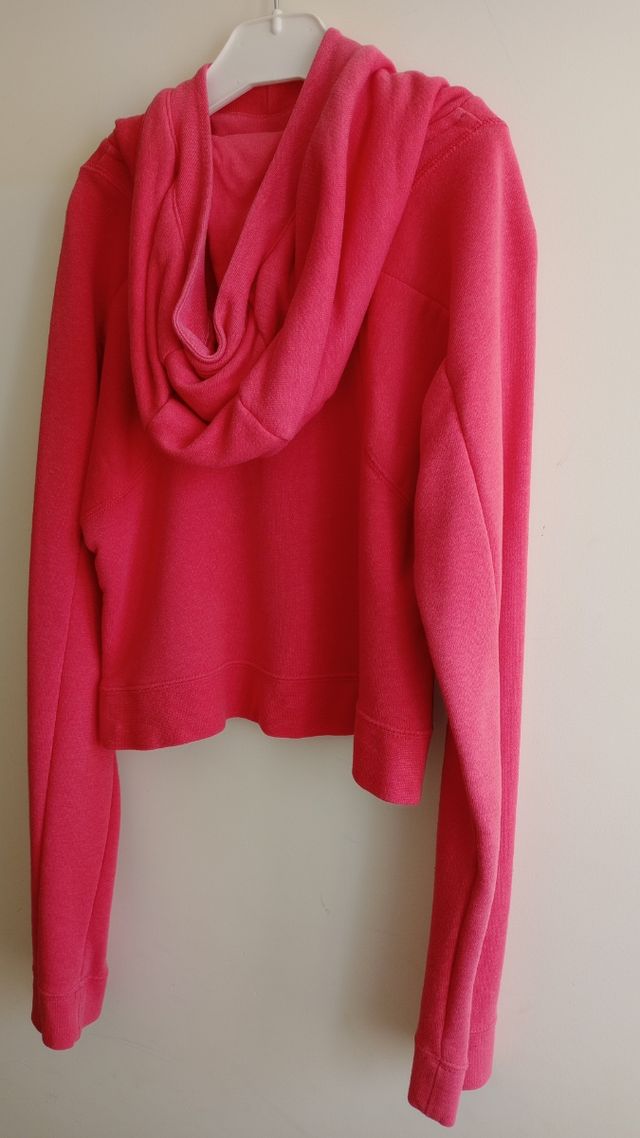 Sudadera corta de niña