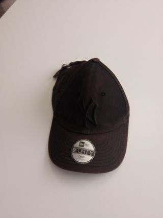 Gorra niño New Era color negro