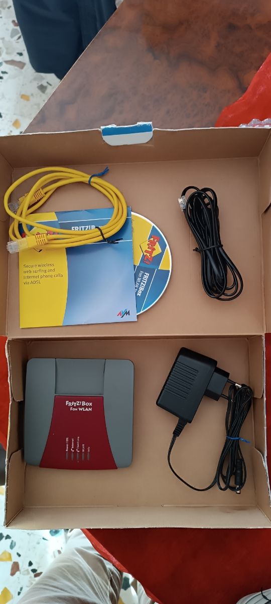 Router wifi + WiLan VoiP Fritz Box
