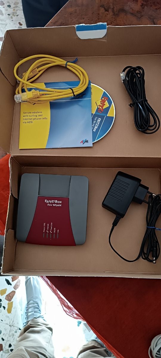 Router wifi + WiLan VoiP Fritz Box