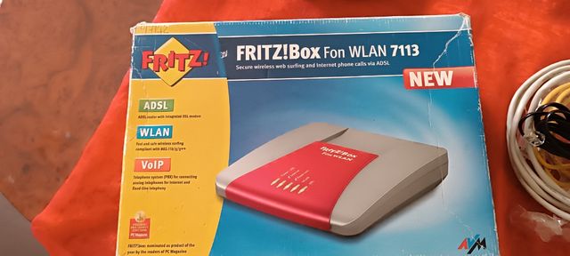 Router wifi + WiLan VoiP Fritz Box