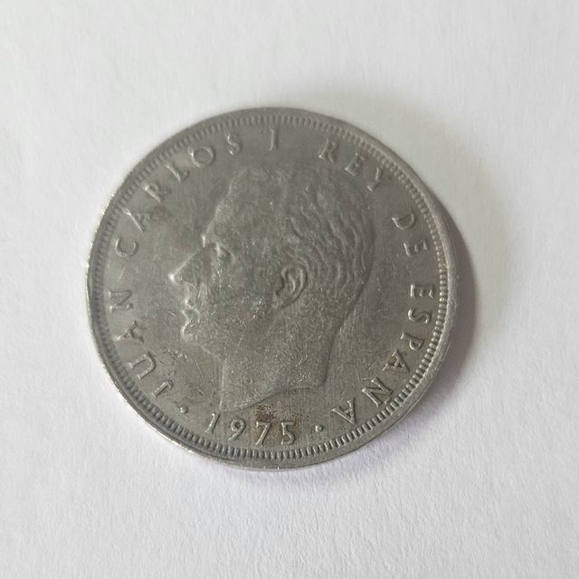 Moneda 25 ptas 1975