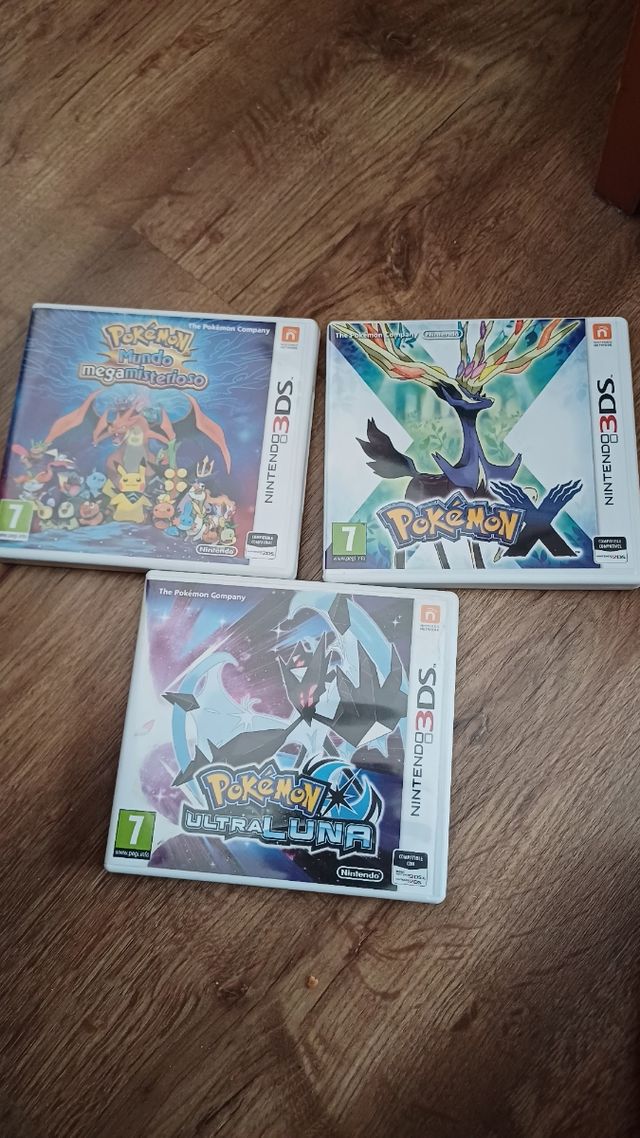JUEGOS 3 DS "POKEMON"