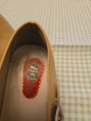 Tacón de baile  talla 35 beig