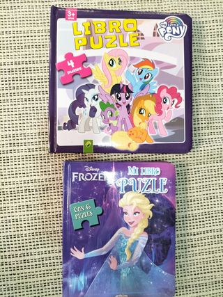 FROZEN LIBRO PUZZLE MEDIANO Nº 1