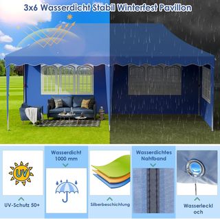 Carpa Plegable 3x6, Carpas para Exteriores