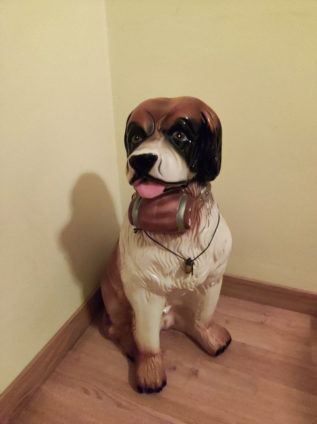 GRAN CERÁMICA PERRO (70CM) SAN BERNARDO