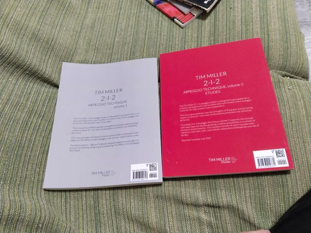 Tim Miller libro arpegios