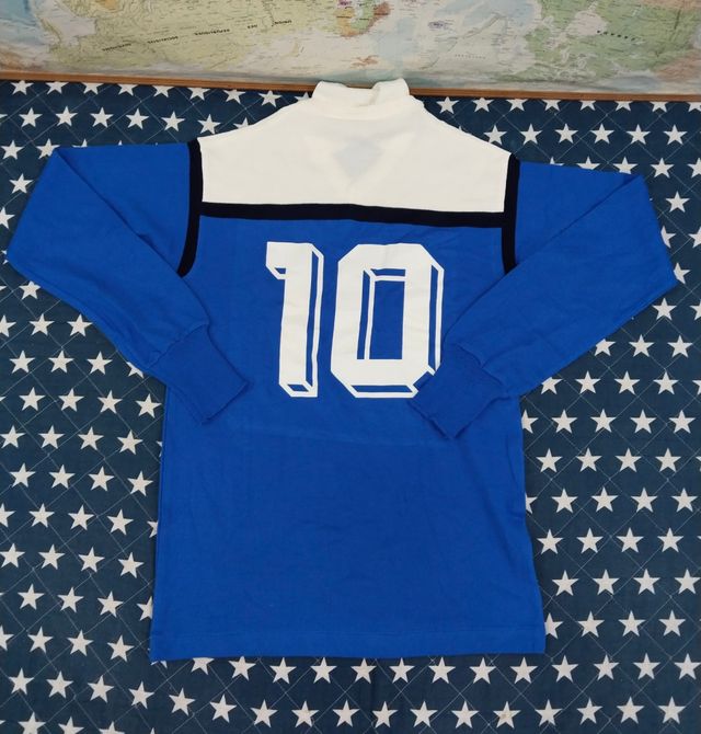 Camiseta Futbol Vintage 70s NR Italy 10
