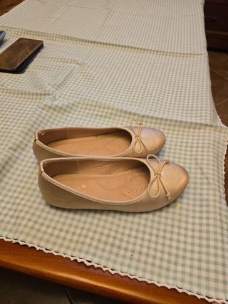 Zapato niña talla 35 bubble  beig