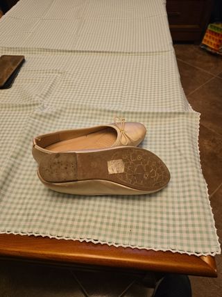 Zapato niña talla 35 bubble  beig