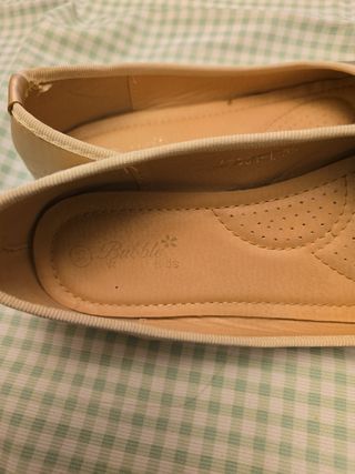 Zapato niña talla 35 bubble  beig