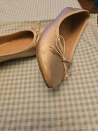 Zapato niña talla 35 bubble  beig