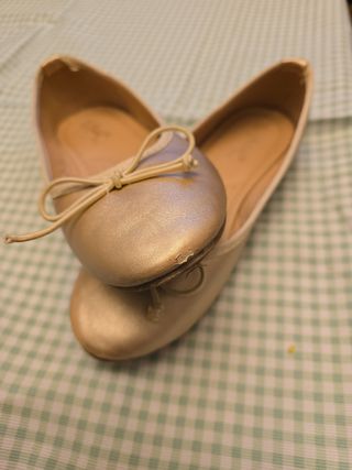 Zapato niña talla 35 bubble  beig