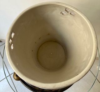 Vaso ceramica intarsi vincent cadeaux 