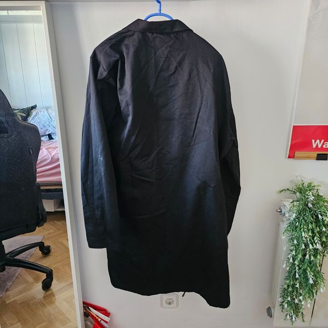 Bata negra trabajo hombre 