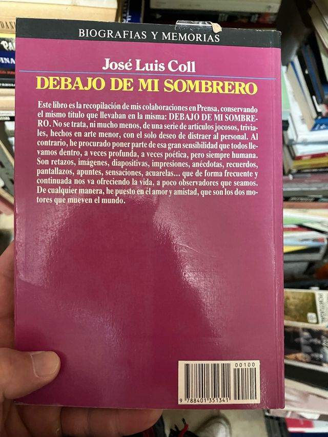 Debajo de mi sombrero