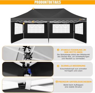 Carpa Plegable 3x6 Carpas para Exteriores