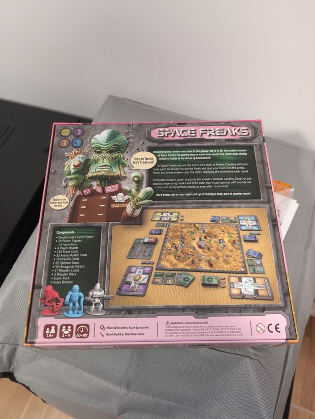 Space Freaks Juego de Mesa