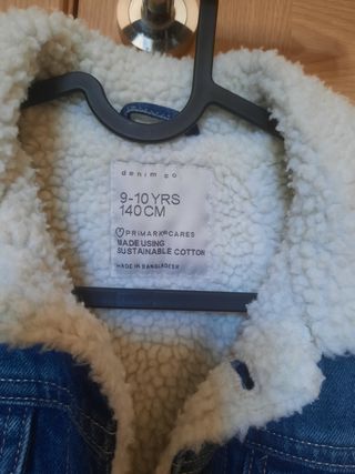 Chaqueta vaquera niño
