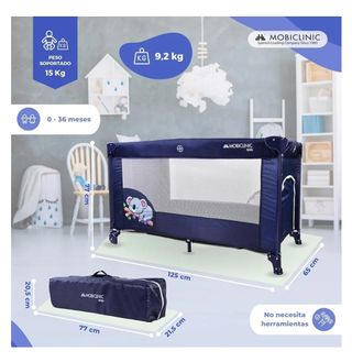 Cuna plegable de viaje 