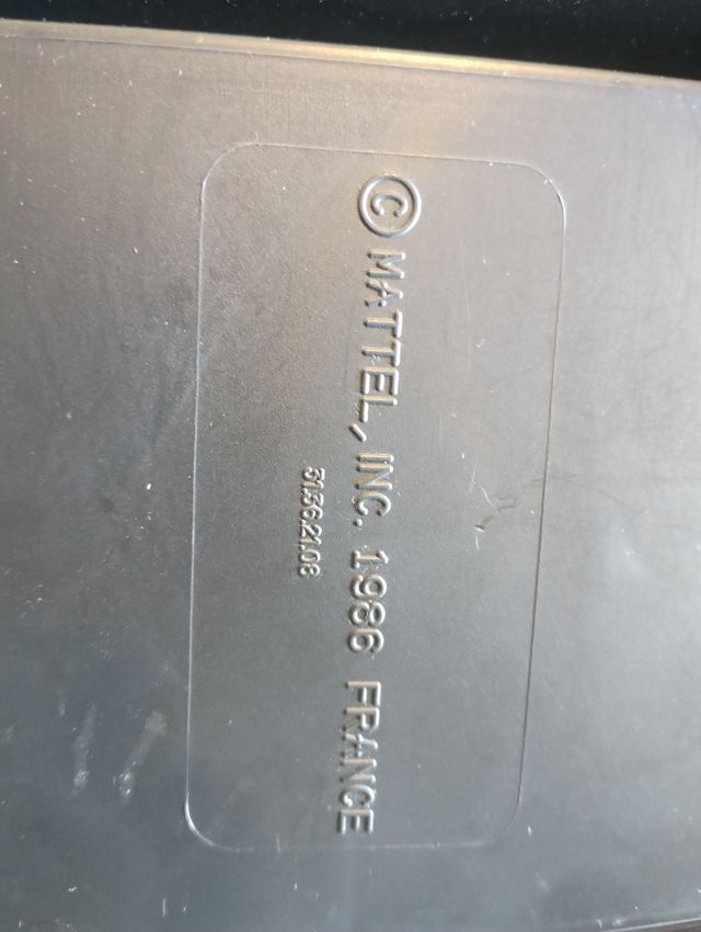 Coche vintage Ferrari Barbie Mattel France 1986